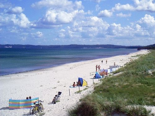 Badestrand in der Nähe von Sagard