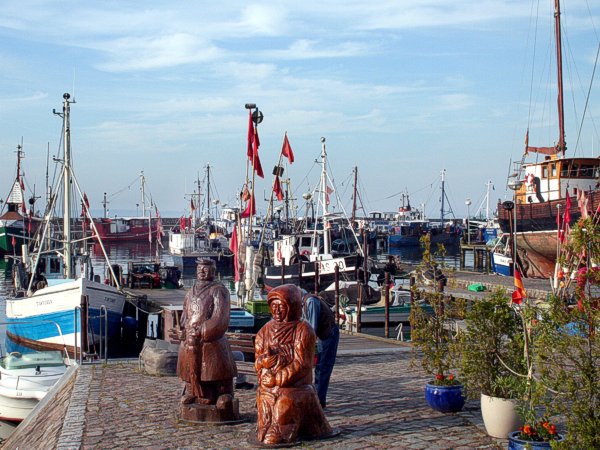 Fischerboote im Sassnitzer Hafen