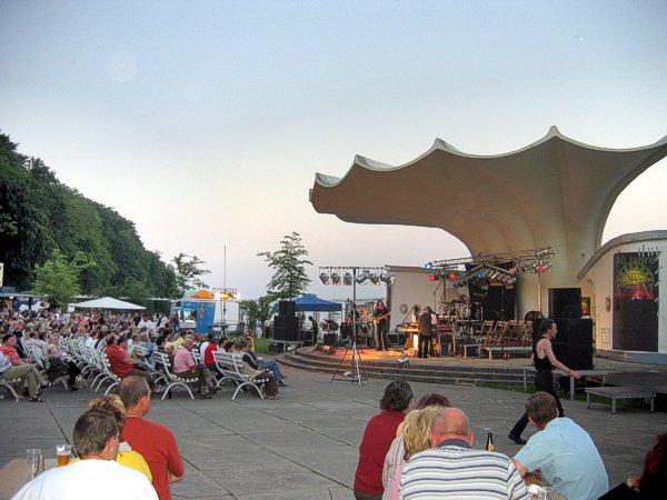 Auf dem Sassnitzer Kurplatz