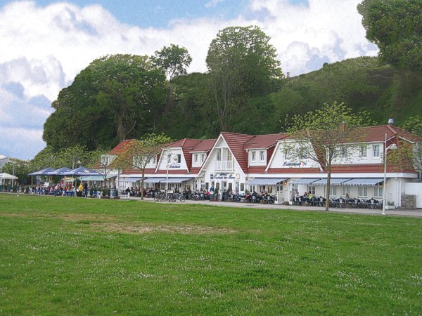 An der Sassnitzer Strandpromenade