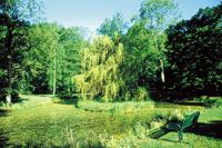 Der Kurpark im Seebad Juliusruh