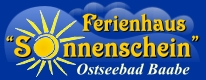 Ferienhaus SONNENSCHEIN im Ostseebad Baabe - nur wenige Meter von Sandstrand der Schaabe an der Ostsee entfernt ...