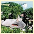 Fischerort Vitt - im Hindergrund das Kap Arkona