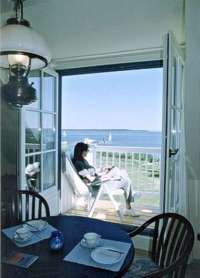 Zimmer mit Seeblick auf den Breeger Bodden