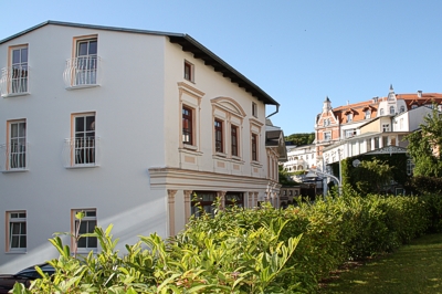 die Sassnitzer Altstadt ...