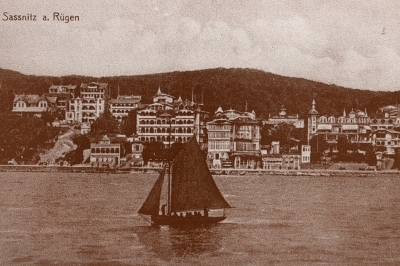 die Sassnitzer Altstadt ...