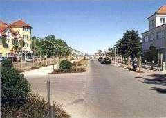 Strasse zur Promenade in Baabe