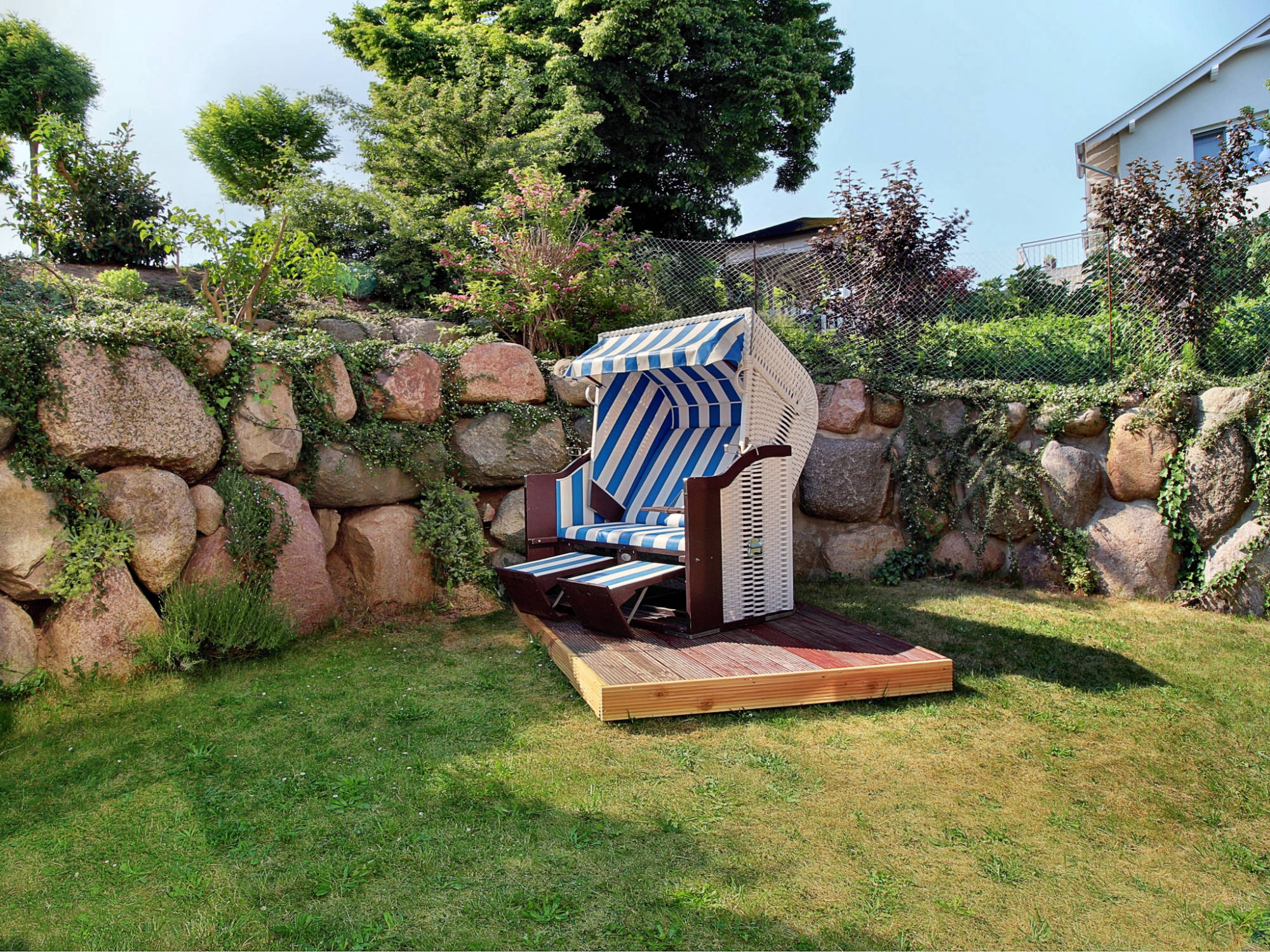 App. 4 - Terrasse, Garten